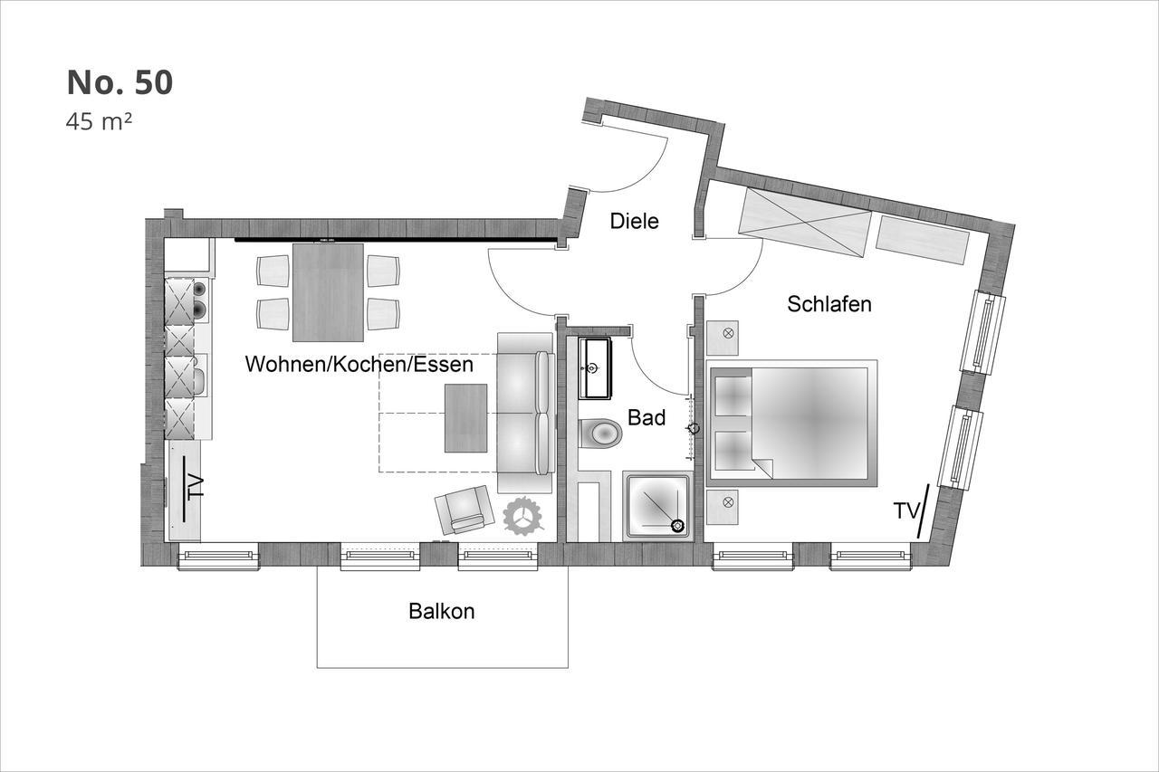 Min Hüsung By Rujana Apartment